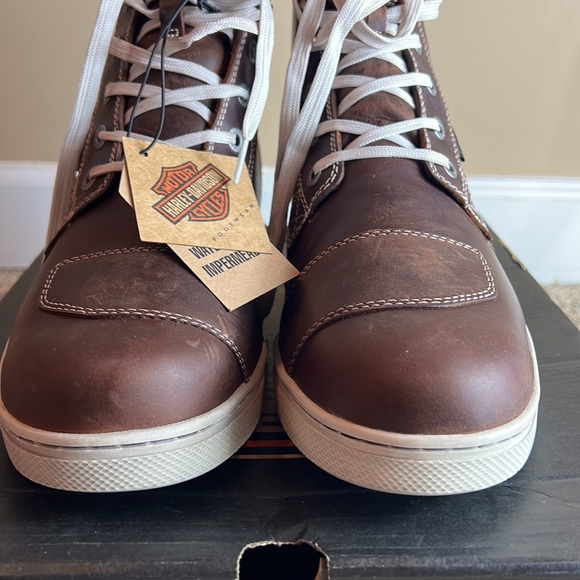 NWT - HARLEY-DAVIDSON, Men's Steinman Sneaker, US Size 11.5, #D96199 - O… - Picture 8 of 16